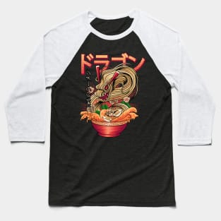 Furious Dragon Ramen Wave Japanese Food Japan Ramen Baseball T-Shirt